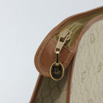 Christian Dior Vintage Honeycomb Zip Pouch Canvas and Leather - image 12