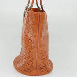Chanel CC No.5 Shopping Tote Perforated Patent Medium - image 4