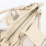 Salvatore Ferragamo Gancini handbag Leather - image 14