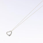 Tiffany & Co. Elsa Peretti Open Heart Pendant Necklace Sterling Silver 22mm - image 12