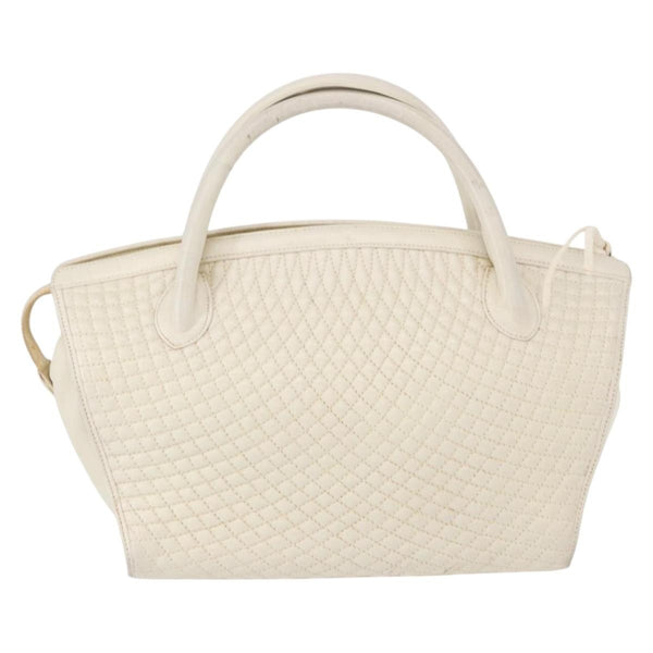 Bally Vintage Handbag Quilted Leather