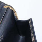Christian Dior Vintage CD Chain Flap Shoulder Bag Diorissimo Canvas Small - image 19
