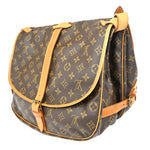 Louis Vuitton Saumur Handbag Monogram Canvas - image 4