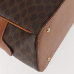 Celine Vintage Macadam Handbag Canvas and Leather - image 11