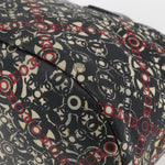 Chanel Optic Coco Bowler Bag Printed Coated Canvas with Caviar Medium - image 12