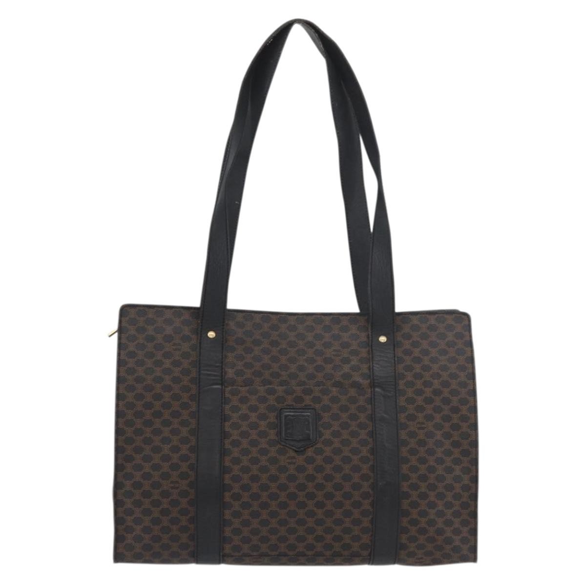 Celine Vintage Macadam Shopper Tote Coated Canvas Medium - image 1