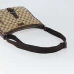 Gucci Vintage Shoulder Bag GG Canvas and Leather Small - image 8