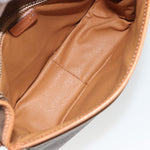 Celine Vintage Macadam Shoulder Bag Canvas and Leather - image 5