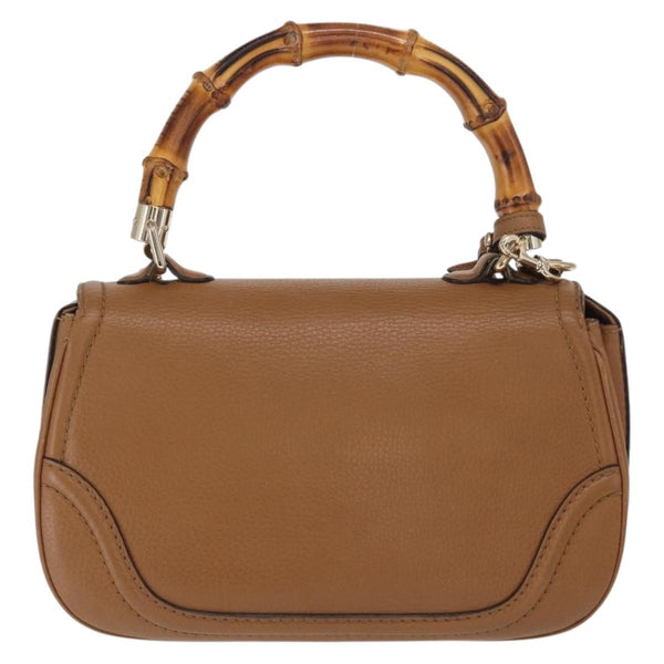 Gucci New Bamboo 1921 Top Handle Bag Leather Medium