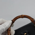 Gucci Vintage Bamboo Backpack Leather Mini - image 18