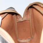 Christian Dior Vintage Honeycomb Zip Pouch Canvas and Leather - image 15
