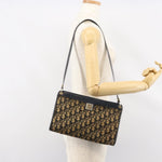 Christian Dior Vintage Trotter Shoulder Bag Canvas medium - image 13