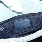 Christian Dior Vintage Lady Dior Bag Cannage Quilt Denim Large - image 6