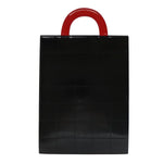 Chanel Vintage Portrait Tote Printed Leather and Quilted Patent Tall - image 2