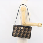 Christian Dior Vintage Trotter Shoulder Bag Canvas medium - image 13