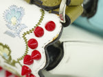 Fendi Double Baguette Embroidered Studded Leather Micro - image 14