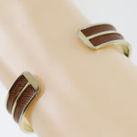 Louis Vuitton Anagram bangle Gold Plated - image 3