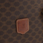 Celine Vintage Macadam Handbag Canvas and Leather - image 19