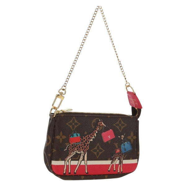 Louis Vuitton Pochette Accessoires Limited Edition Christmas Animation Monogram Canvas Mini - image 1