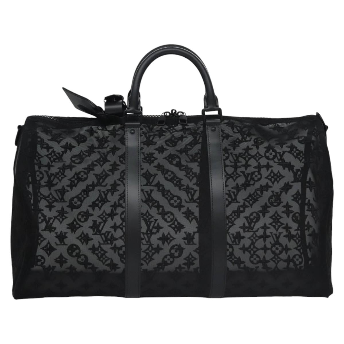 Louis Vuitton Keepall Bandouliere Bag Monogram See Through Mesh 50 - image 1