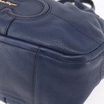 Salvatore Ferragamo Izzie Gancini Embossed Tote Soft Calf Large - image 9