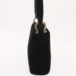 Salvatore Ferragamo Gancini Shoulder Bag Suede - image 3