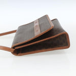 Celine Vintage Macadam Shoulder Bag Canvas and Leather - image 3