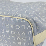 Bvlgari Logomania Shoulder Bag Canvas with Leather - image 11