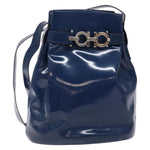 Salvatore Ferragamo Vintage Gancini Bucket Bag Patent leather - image 1