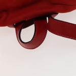 Salvatore Ferragamo Gancini Flap Drawstring Backpack Suede - image 7