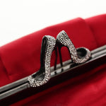 Christian Louboutin Yoyo Frame Clutch Satin - image 12