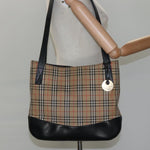 Burberry Nova Check Tote Canvas and Leather - image 13