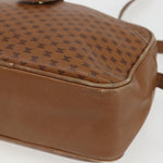 Celine Vintage Macadam Shoulder Bag Canvas and Leather - image 8