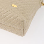 Bally Vintage Chain Shoulder Bag Quilted Leather - image 8