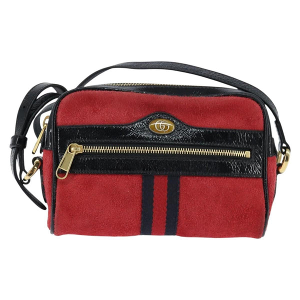 Gucci Ophidia Shoulder Bag Suede Mini - image 1