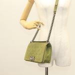 Chanel Celtic Boy Flap Bag Suede - image 14