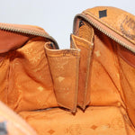 MCM Visetos Handbag Canvas and Leather - image 20