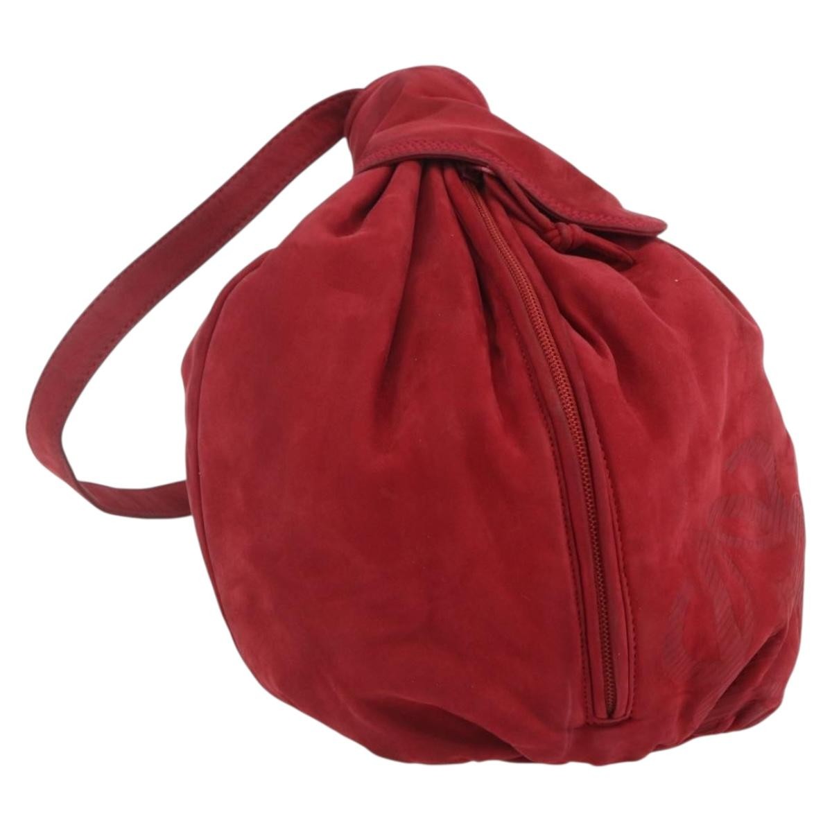 Loewe Anagram Shoulder Bag Suede - image 1