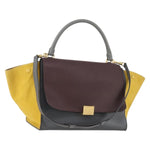 Celine Tricolor Trapeze Bag Leather Medium - image 19