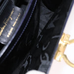 Salvatore Ferragamo Convertible Top Handle Bag Leather - image 5
