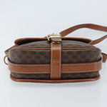 Celine Vintage Macadam Shoulder Bag Canvas and Leather - image 16