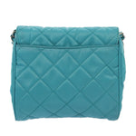 Prada Pushlock Chain Flap Bag Quilted Tessuto Mini - image 2