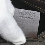 Celine Vintage Macadam Shoulder Bag Canvas Medium - image 7