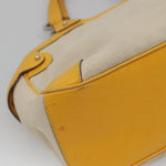 Salvatore Ferragamo Gancini handbag Canvas and Leather - image 11