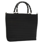 Gucci Vintage Bamboo Handle Bag Nylon - image 1