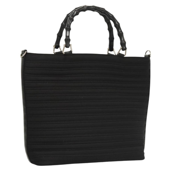 Gucci Vintage Bamboo Handle Bag Nylon - image 1
