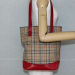 Burberry Nova Check Tote canvas check pattern Small - image 12