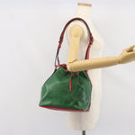 Louis Vuitton Bicolor Petit Noe Handbag Epi Leather - image 12