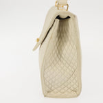 Bally Vintage Handbag Quilted Leather - image 3