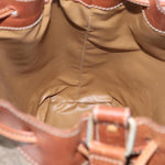 Celine Vintage Macadam Shoulder Bag Canvas and Leather - image 18